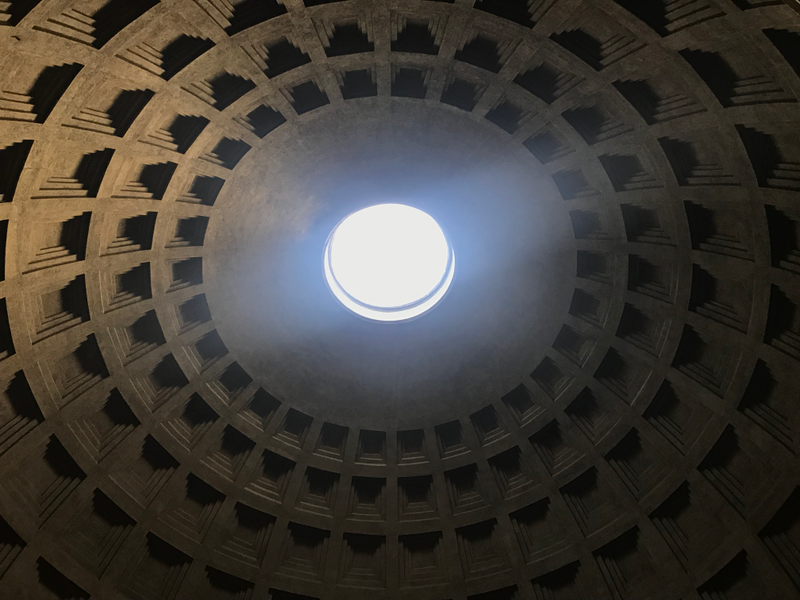 The dome of the Pantheon, aka the original Deep Dish wheel. It’s missing the center cap though, in order to add lightness.